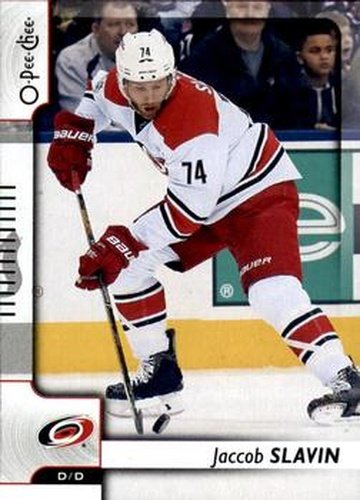 #354 Jaccob Slavin - Carolina Hurricanes - 2017-18 O-Pee-Chee Hockey