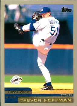 #355 Trevor Hoffman - San Diego Padres - 2000 Topps Baseball