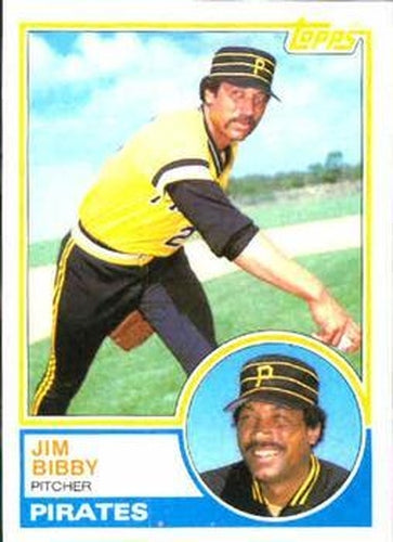 #355 Jim Bibby - Pittsburgh Pirates - 1983 Topps Baseball