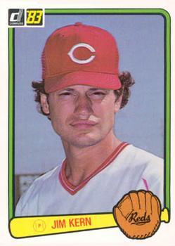 #355 Jim Kern - Cincinnati Reds - 1983 Donruss Baseball