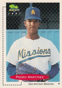 #355 Pedro Martinez - San Antonio Missions - 1991 Classic Best Baseball
