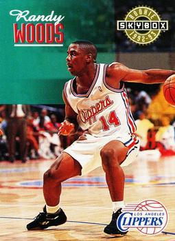 #355 Randy Woods - Los Angeles Clippers - 1992-93 SkyBox Basketball
