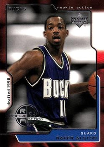 #355 Rafer Alston - Milwaukee Bucks - 1999-00 Upper Deck Basketball