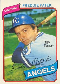#356 Freddie Patek - California Angels - 1980 O-Pee-Chee Baseball