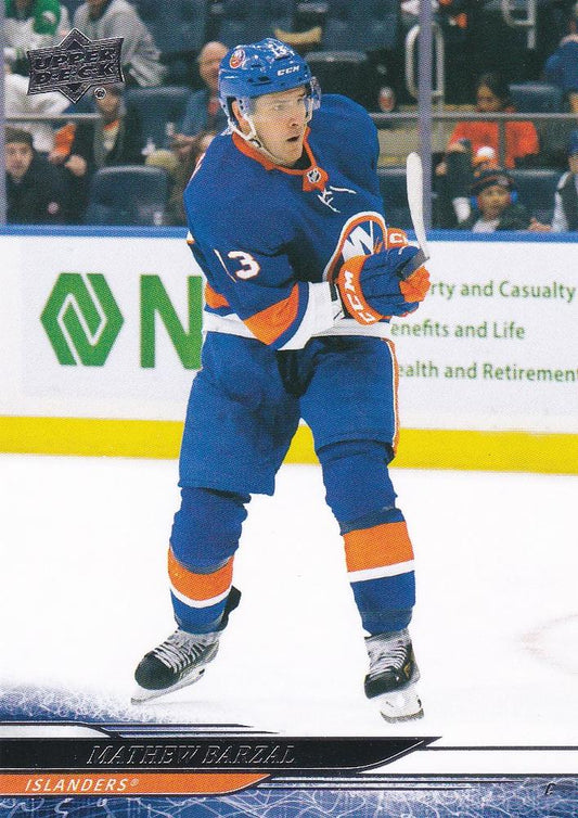 #356 Mathew Barzal - New York Islanders - 2024-25 Upper Deck Hockey