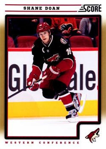 #356 Shane Doan - Phoenix Coyotes - 2012-13 Score - Gold Rush Hockey