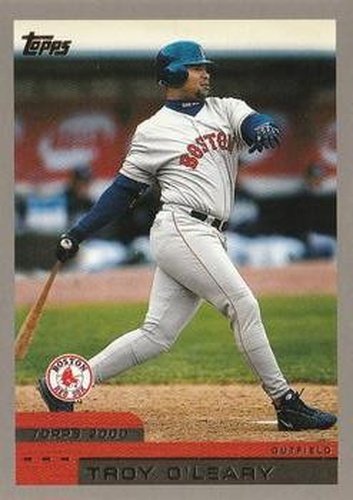 #356 Troy O'Leary - Boston Red Sox - 2000 Topps Baseball