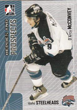 #356 D'Arcy McConvey - Idaho Steelheads - 2005-06 In The Game Heroes and Prospects Hockey