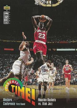 #356 Houston Rockets vs. Utah Jazz - Houston Rockets / Utah Jazz - 1995-96 Collector's Choice Basketball