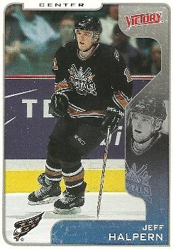 #356 Jeff Halpern - Washington Capitals - 2001-02 Upper Deck Victory Hockey