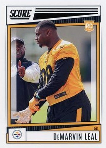 #356 DeMarvin Leal - Pittsburgh Steelers - 2022 Score Football
