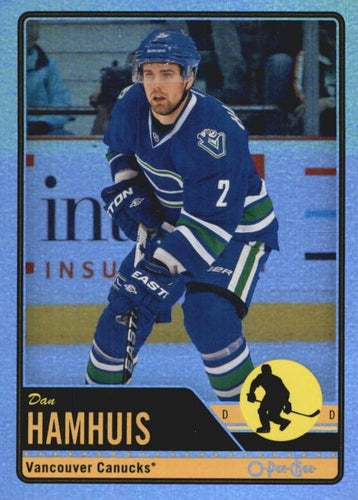 #356 Dan Hamhuis - Vancouver Canucks - 2012-13 O-Pee-Chee - Rainbow Hockey
