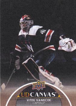 #C356 Vitek Vanecek - Washington Capitals - 2021-22 Upper Deck - UD Canvas Hockey