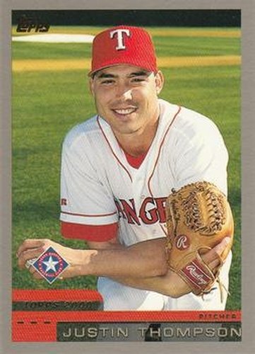 #357 Justin Thompson - Texas Rangers - 2000 Topps Baseball