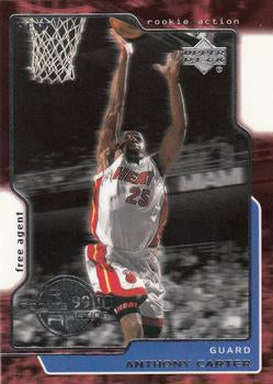#357 Anthony Carter - Miami Heat - 1999-00 Upper Deck Basketball