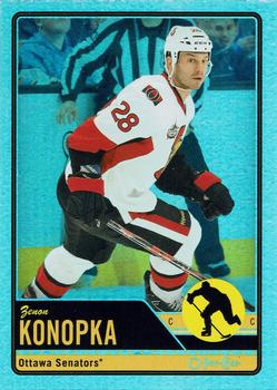 #357 Zenon Konopka - Ottawa Senators - 2012-13 O-Pee-Chee - Rainbow Hockey