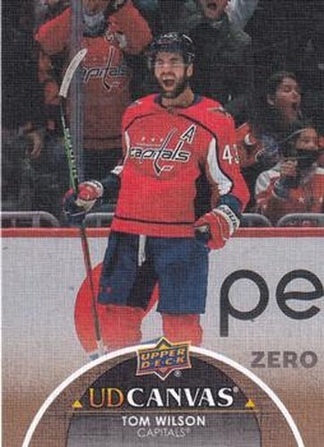 #C357 Tom Wilson - Washington Capitals - 2021-22 Upper Deck - UD Canvas Hockey