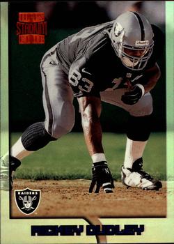 #357 Rickey Dudley - Oakland Raiders - 1996 Stadium Club Football