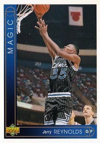 #357 Jerry Reynolds - Orlando Magic - 1993-94 Upper Deck Basketball