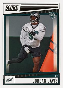 #357 Jordan Davis - Philadelphia Eagles - 2022 Score Football