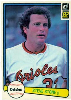 #357 Steve Stone - Baltimore Orioles - 1982 Donruss Baseball