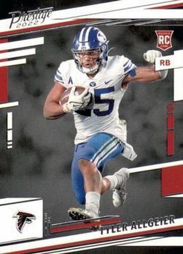 #357 Tyler Allgeier - Atlanta Falcons - 2022 Panini Prestige Football