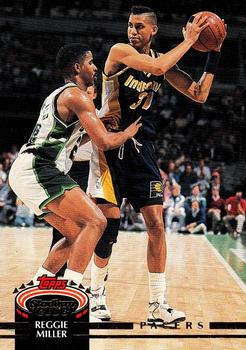 #357 Reggie Miller - Indiana Pacers - 1992-93 Stadium Club Basketball