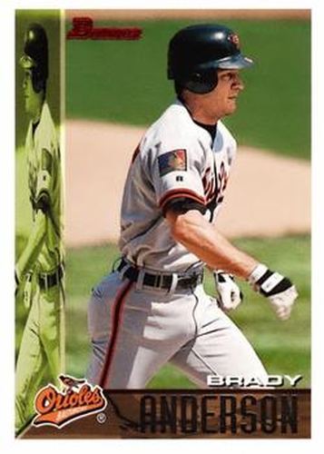 #357 Brady Anderson - Baltimore Orioles - 1995 Bowman Baseball