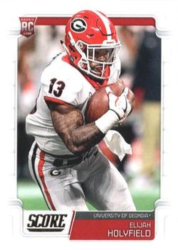 #357 Elijah Holyfield - Georgia Bulldogs - 2019 Score Football