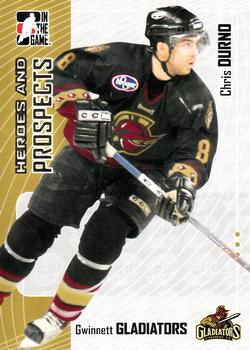 #357 Chris Durno - Gwinnett Gladiators - 2005-06 In The Game Heroes and Prospects Hockey