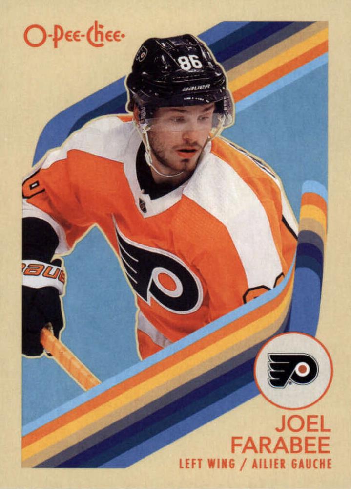 #357 Joel Farabee - Philadelphia Flyers - 2023-24 O-Pee-Chee - Retro Hockey