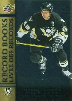 #RB-5 Mario Lemieux - Pittsburgh Penguins - 2023 Upper Deck Tim Hortons Legends - Record Books Hockey