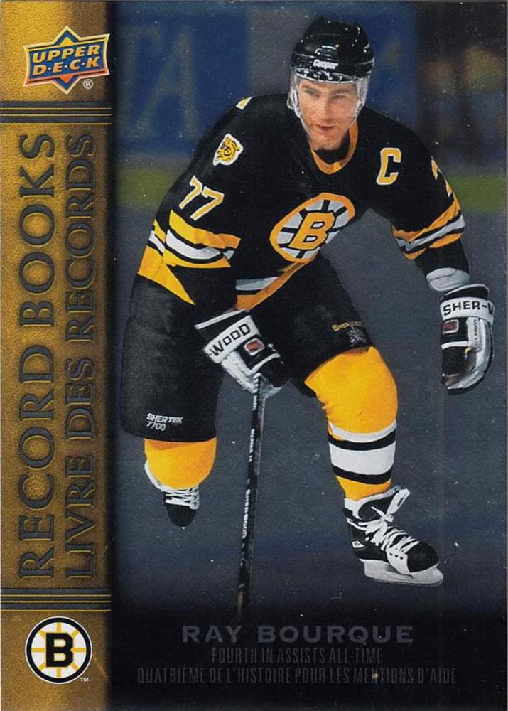 #RB-7 Ray Bourque - Boston Bruins - 2023 Upper Deck Tim Hortons Legends - Record Books Hockey