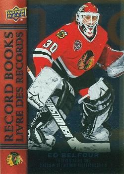 #RB-8 Ed Belfour - Chicago Blackhawks - 2023 Upper Deck Tim Hortons Legends - Record Books Hockey