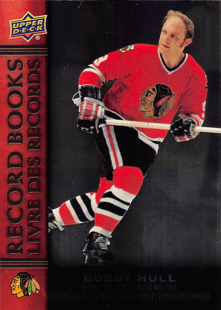 #RB-10 Bobby Hull - Chicago Blackhawks - 2023 Upper Deck Tim Hortons Legends - Record Books Hockey