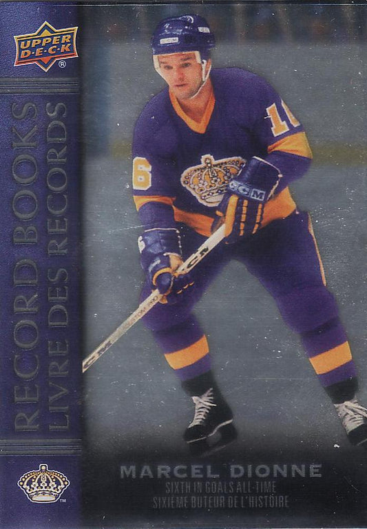 #RB-11 Marcel Dionne - Los Angeles Kings - 2023 Upper Deck Tim Hortons Legends - Record Books Hockey