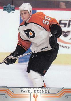 #358 Pavel Brendl - Philadelphia Flyers - 2001-02 Upper Deck Hockey