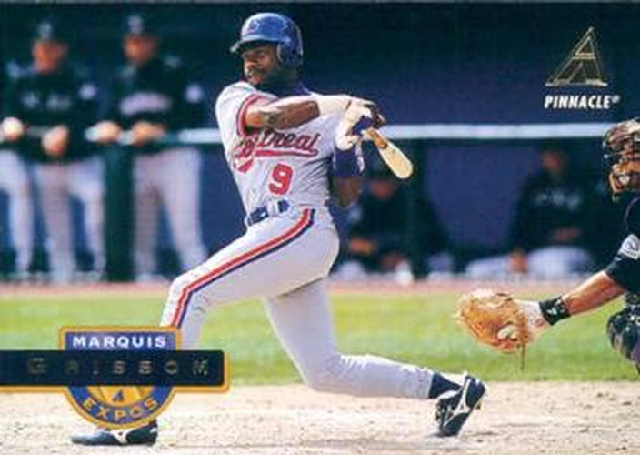 #358 Marquis Grissom - Montreal Expos - 1994 Pinnacle Baseball