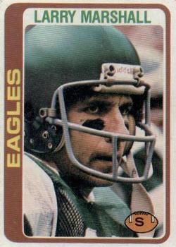 #358 Larry Marshall - Philadelphia Eagles - 1978 Topps Football