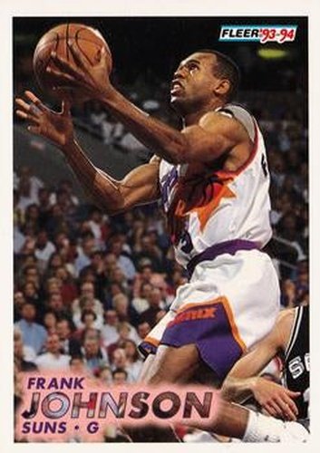 #358 Frank Johnson - Phoenix Suns - 1993-94 Fleer Basketball