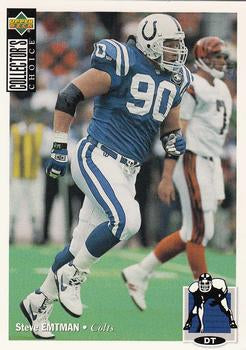 #358 Steve Emtman - Indianapolis Colts - 1994 Collector's Choice Football