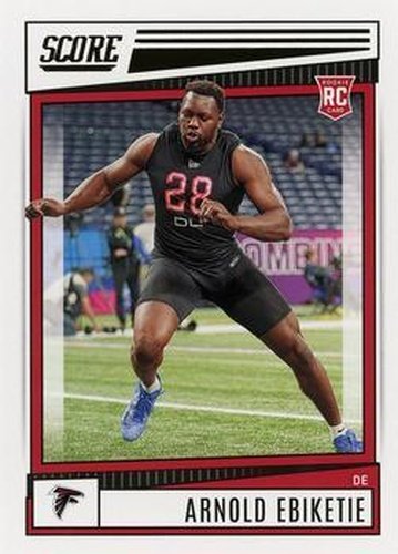 #358 Arnold Ebiketie - Atlanta Falcons - 2022 Score Football