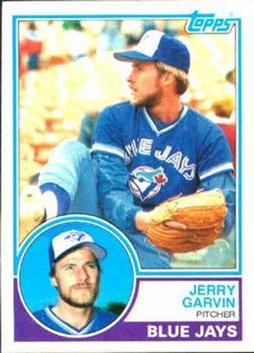 #358 Jerry Garvin - Toronto Blue Jays - 1983 Topps Baseball