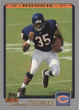 #358 Anthony Thomas - Chicago Bears - 2001 Topps Football