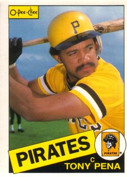 #358 Tony Pena - Pittsburgh Pirates - 1985 O-Pee-Chee Baseball