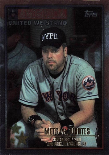 #358 Mets vs. Pirates - New York Mets / Pittsburgh Pirates - 2002 Topps Baseball