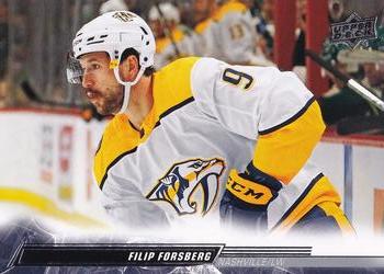 #359 Filip Forsberg - Nashville Predators - 2022-23 Upper Deck Hockey