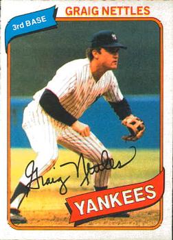 #359 Graig Nettles - New York Yankees - 1980 O-Pee-Chee Baseball