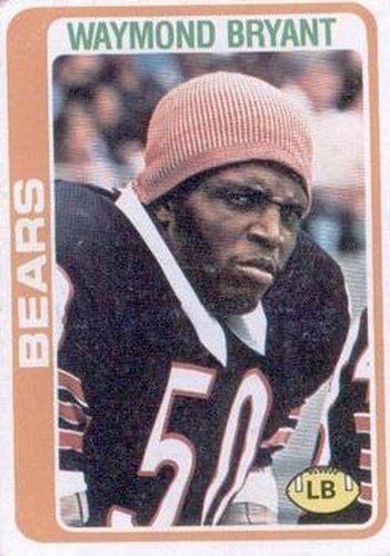 #359 Waymond Bryant - Chicago Bears - 1978 Topps Football