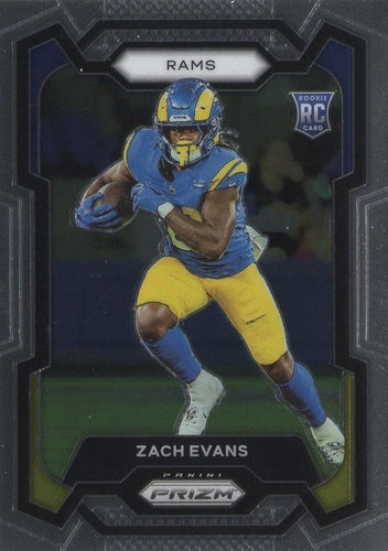 #359 Zach Evans - Los Angeles Rams - 2023 Panini Prizm Football